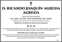Ricardo Joaquín Agreda Agreda